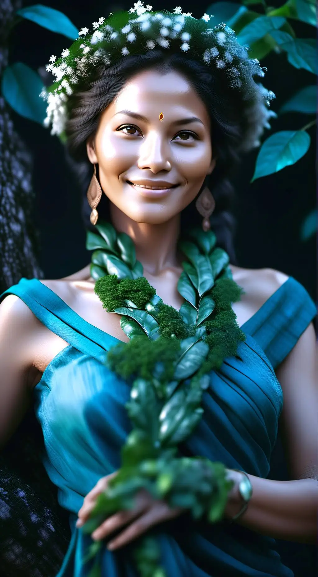 ai character: Mother Earth background