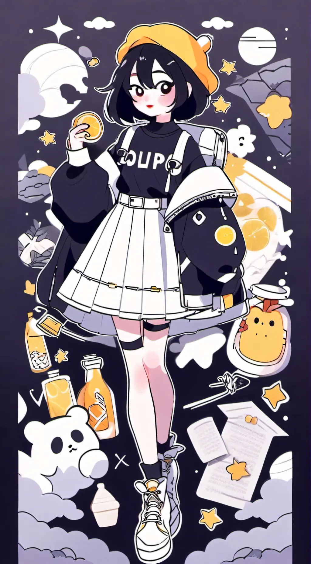 ai character: lana background