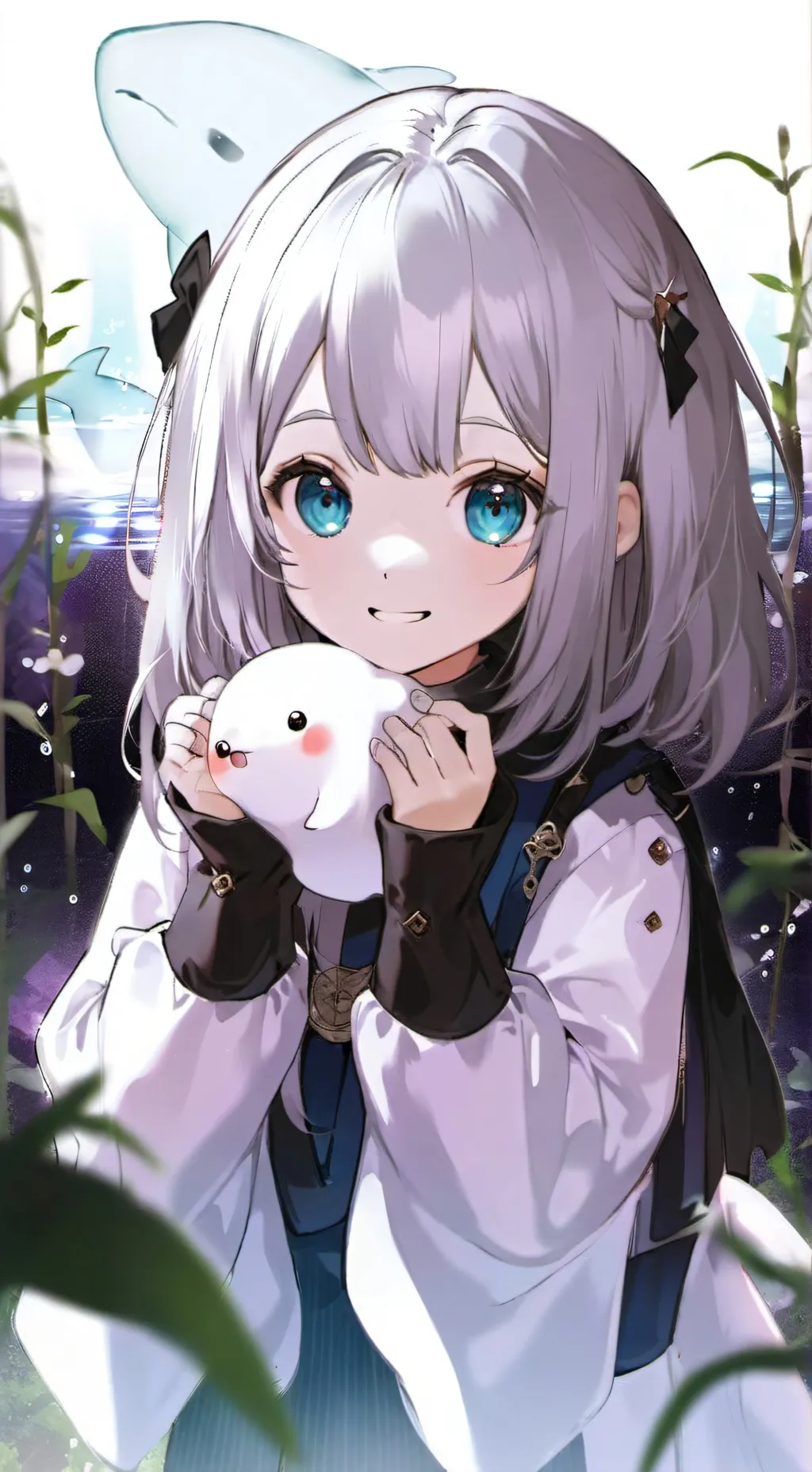 ai character: Echo the Beluga Spirit background