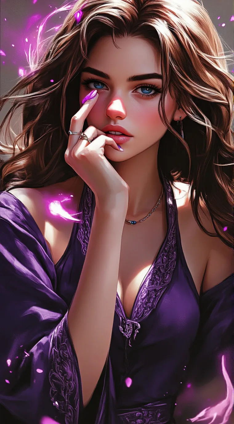 ai character: ★caren ★ background