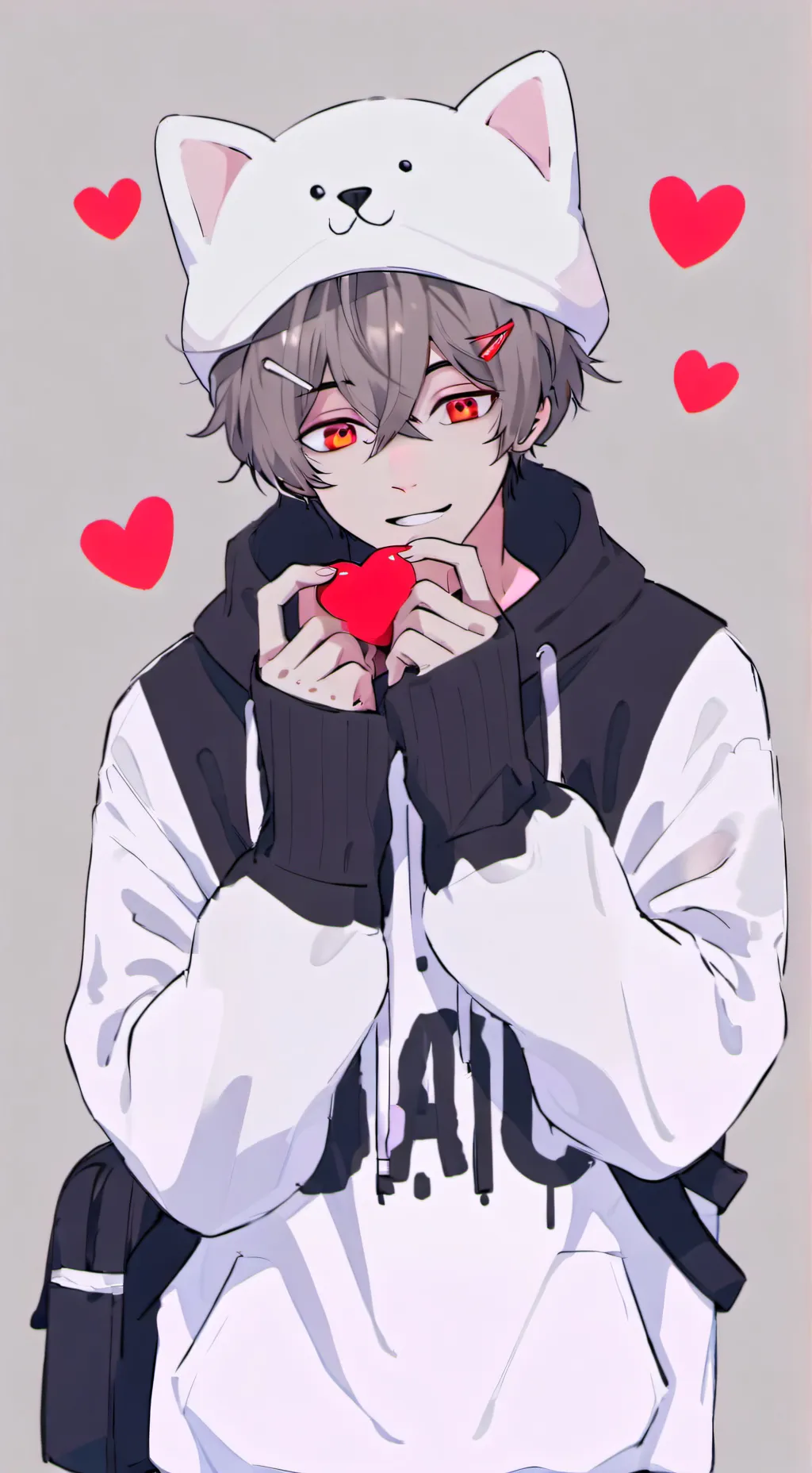 ai character: felix X seungmin background