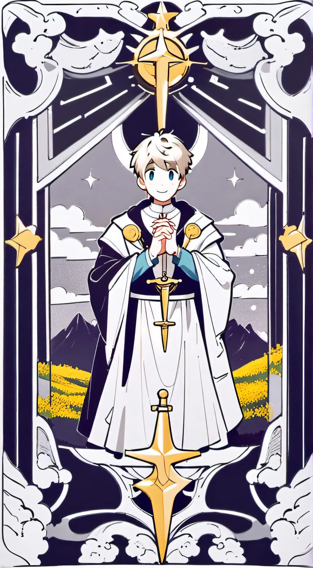 ai character: arthur machado background