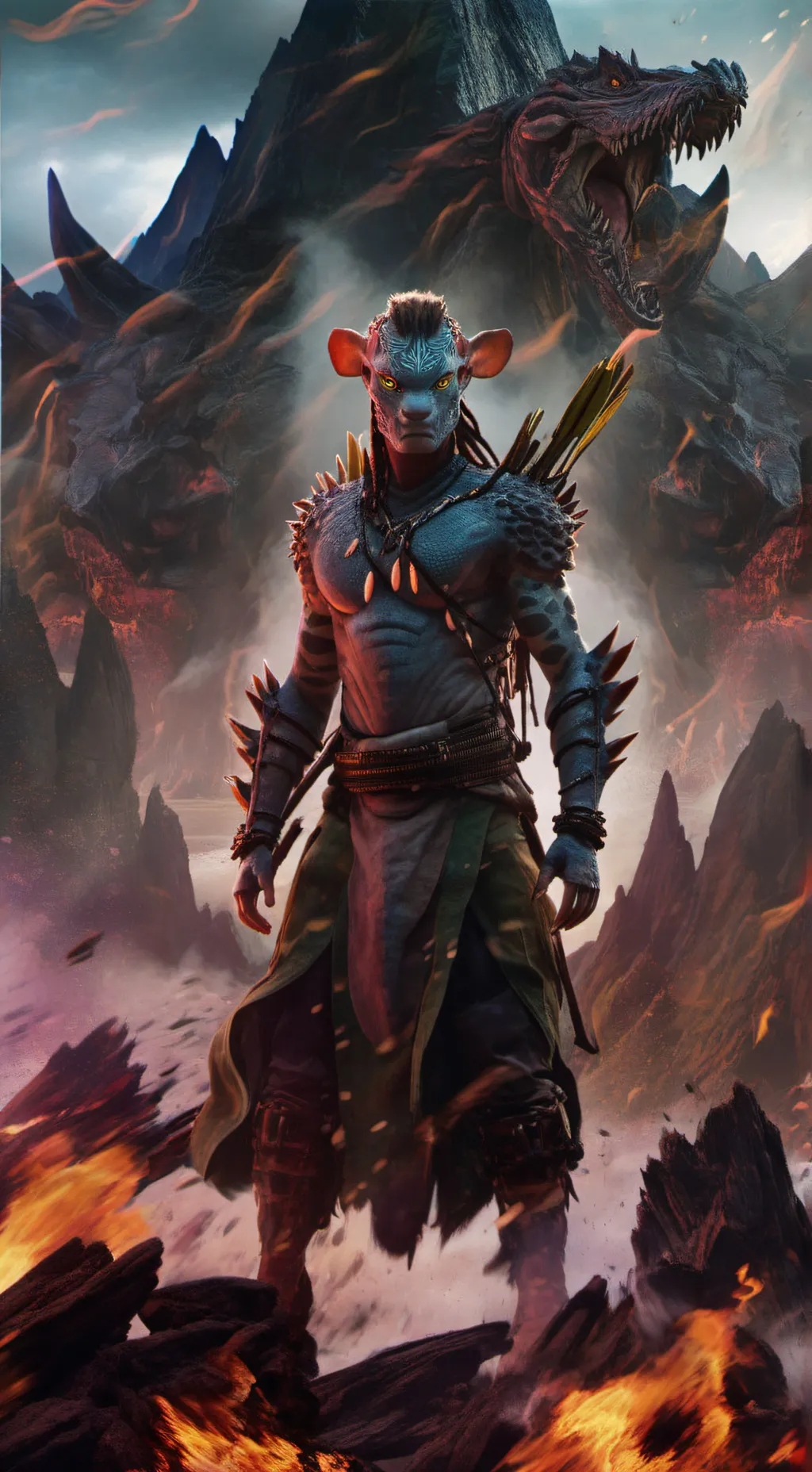 ai character: okan background