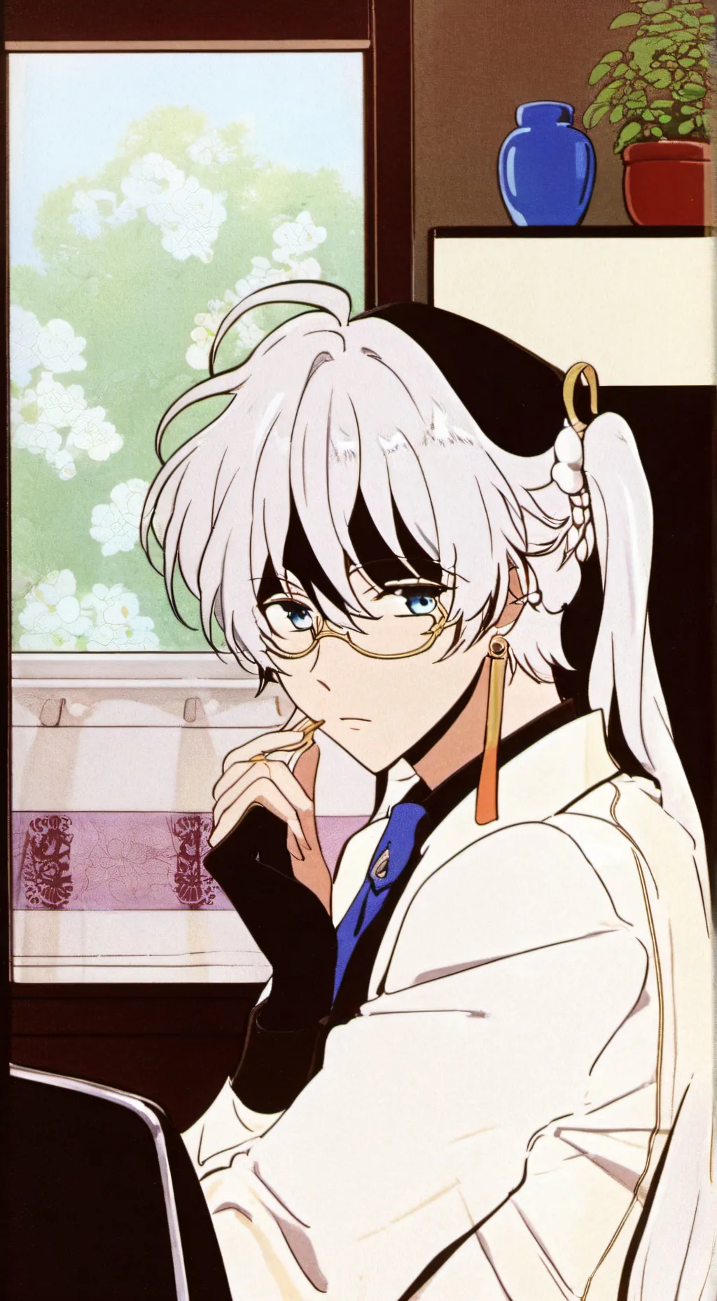 ai character: squid game kny  background