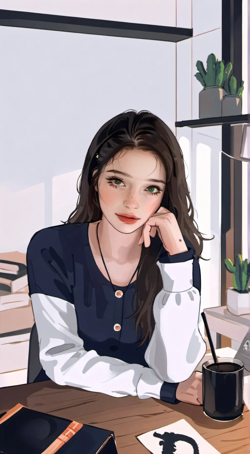 ai character: Skz background