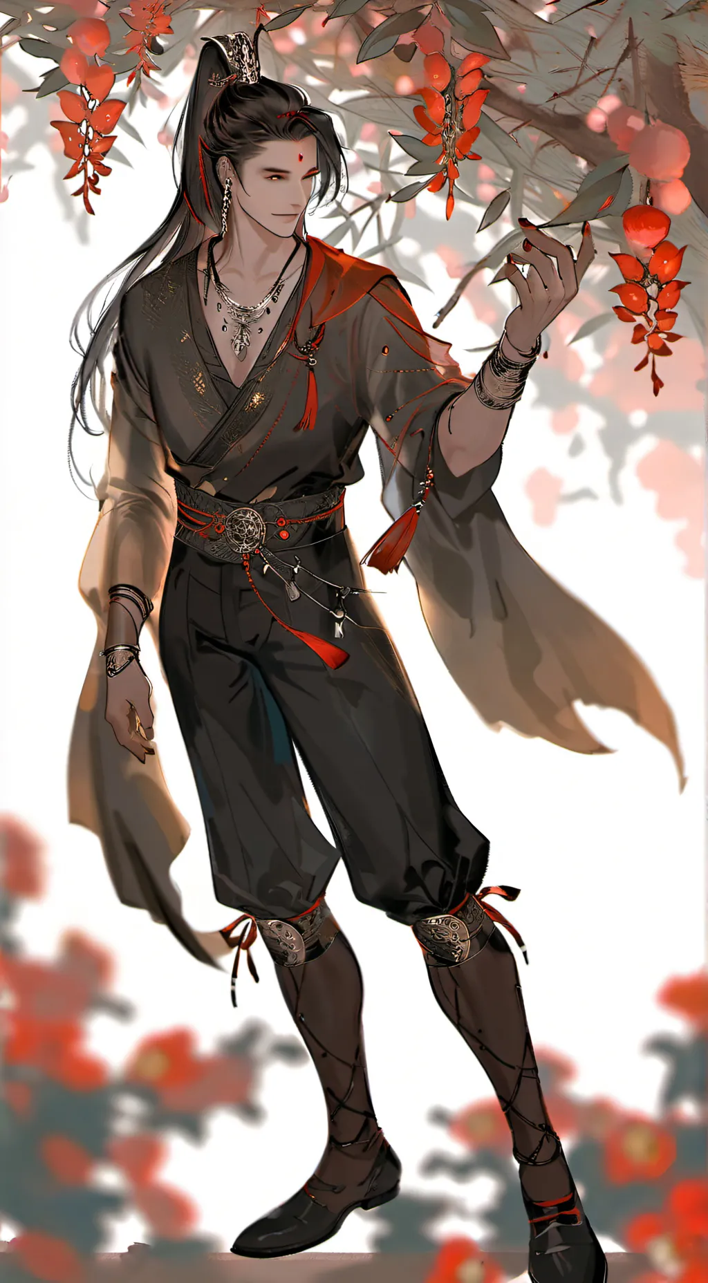 ai character: leo y date background