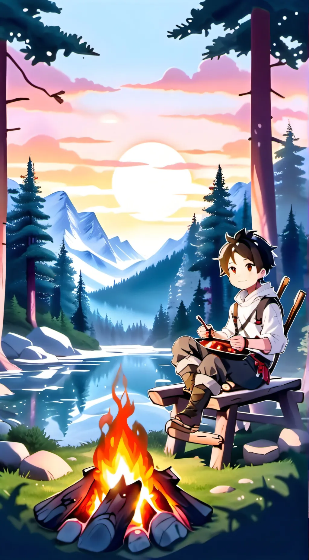 ai character: Callum  background