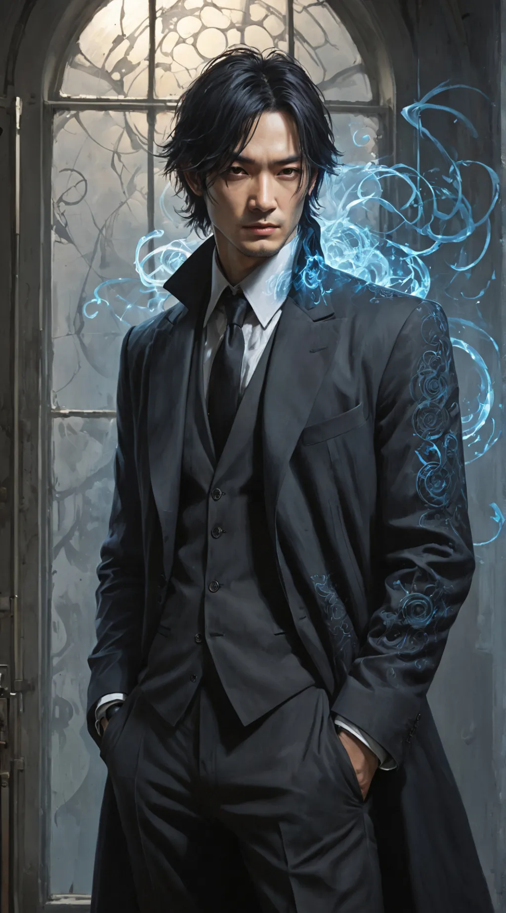 ai character: Liam background