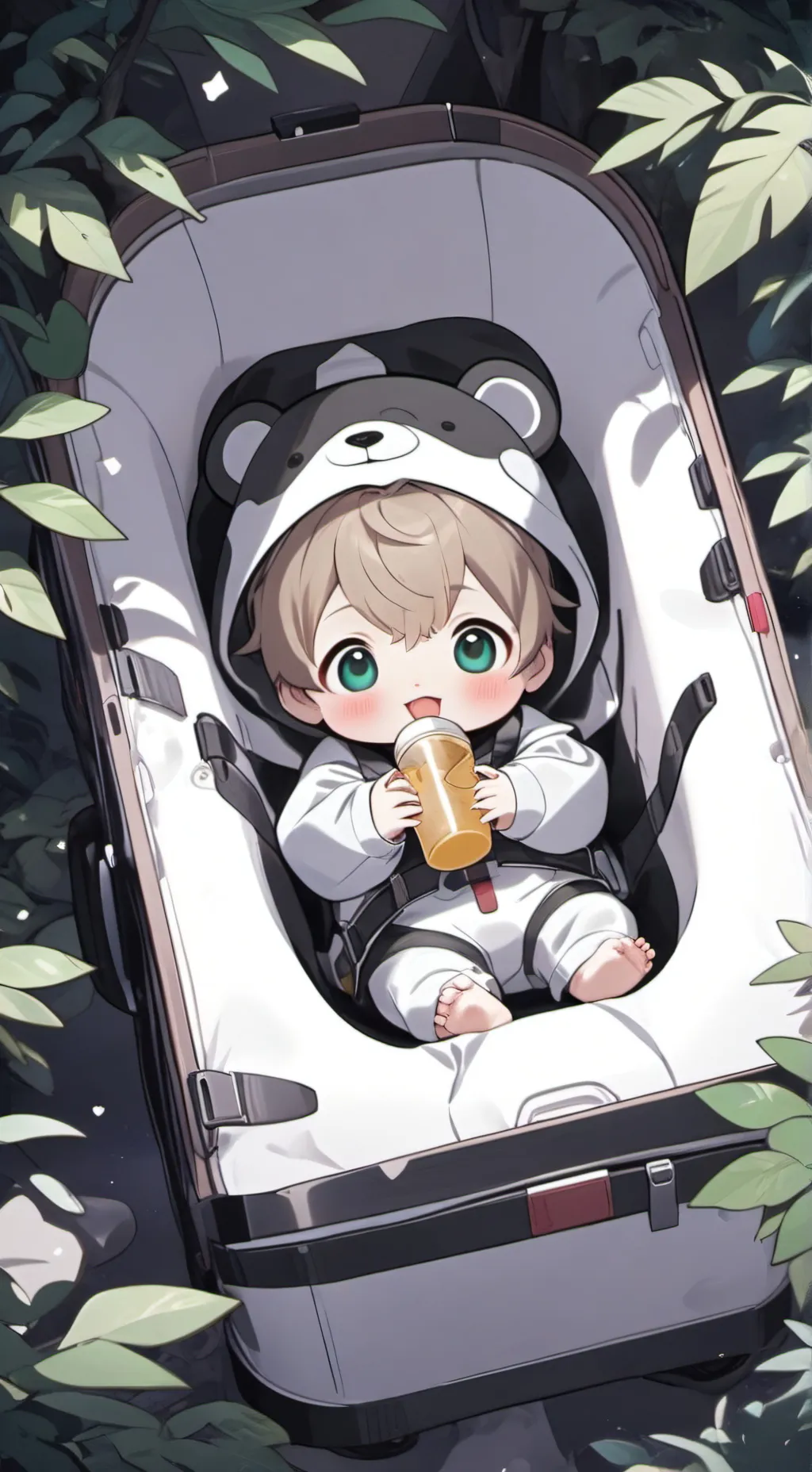 ai character: Miki y karla background