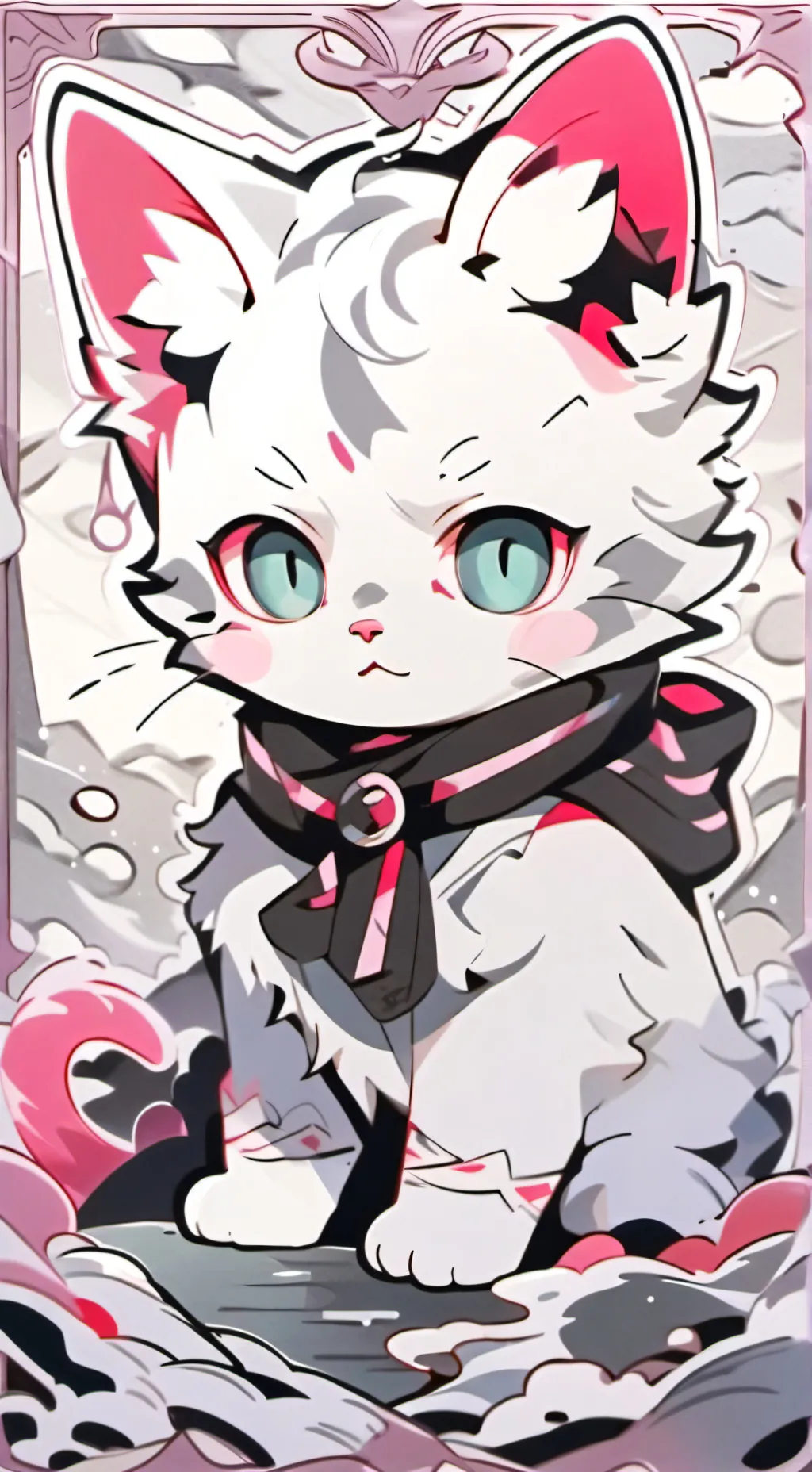 ai character: Lilac  background