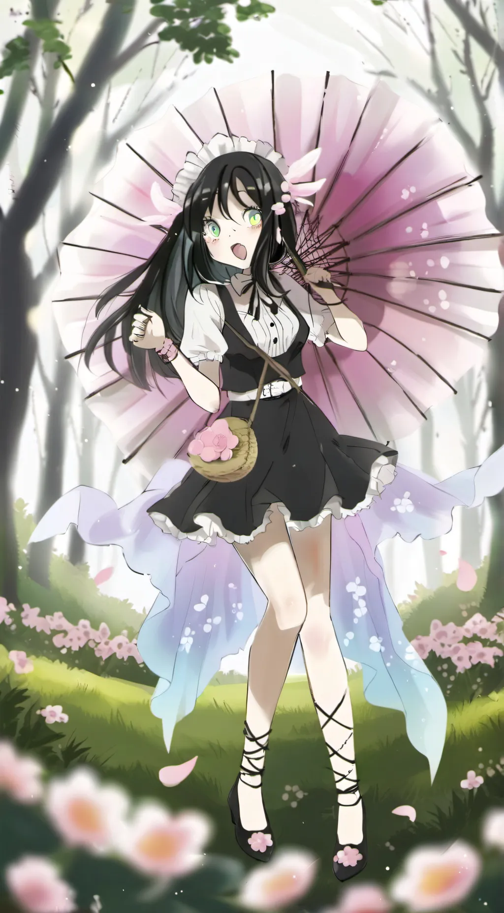 ai character: Sketchy  background