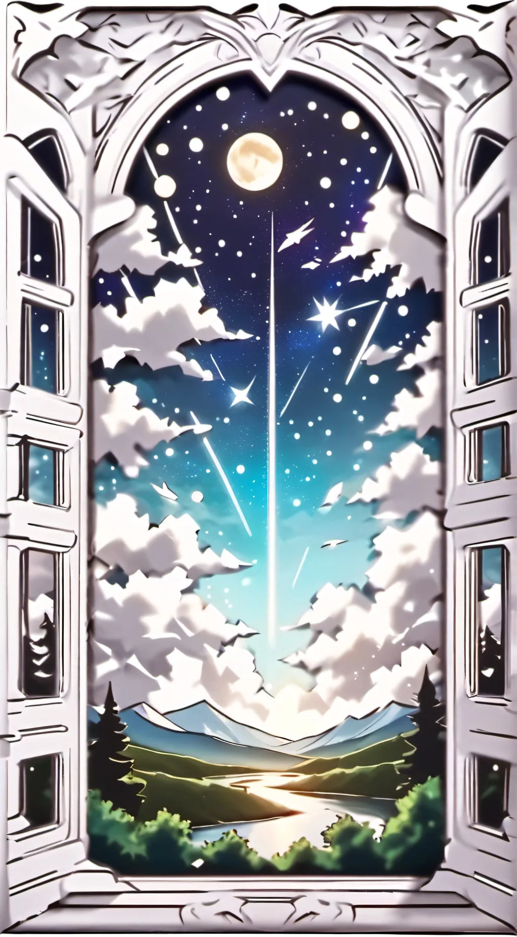 ai character: smol boi :3 background