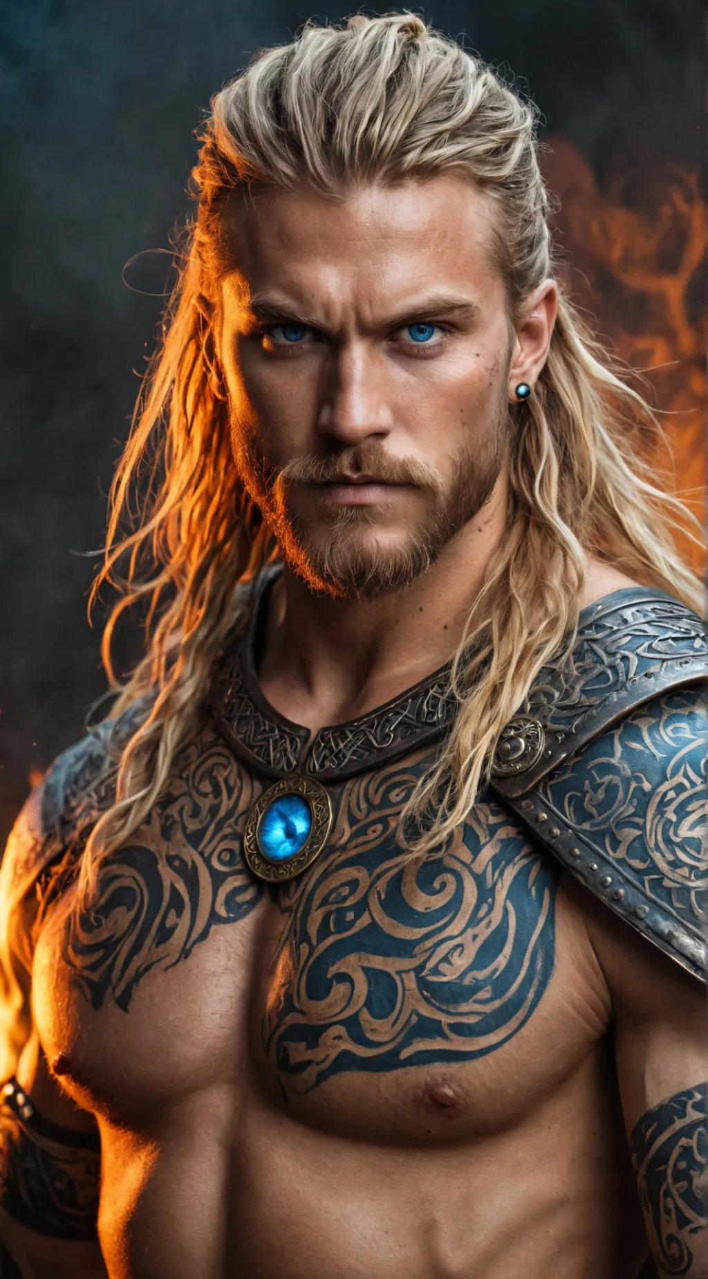 ai character: Baldur Odinson  background