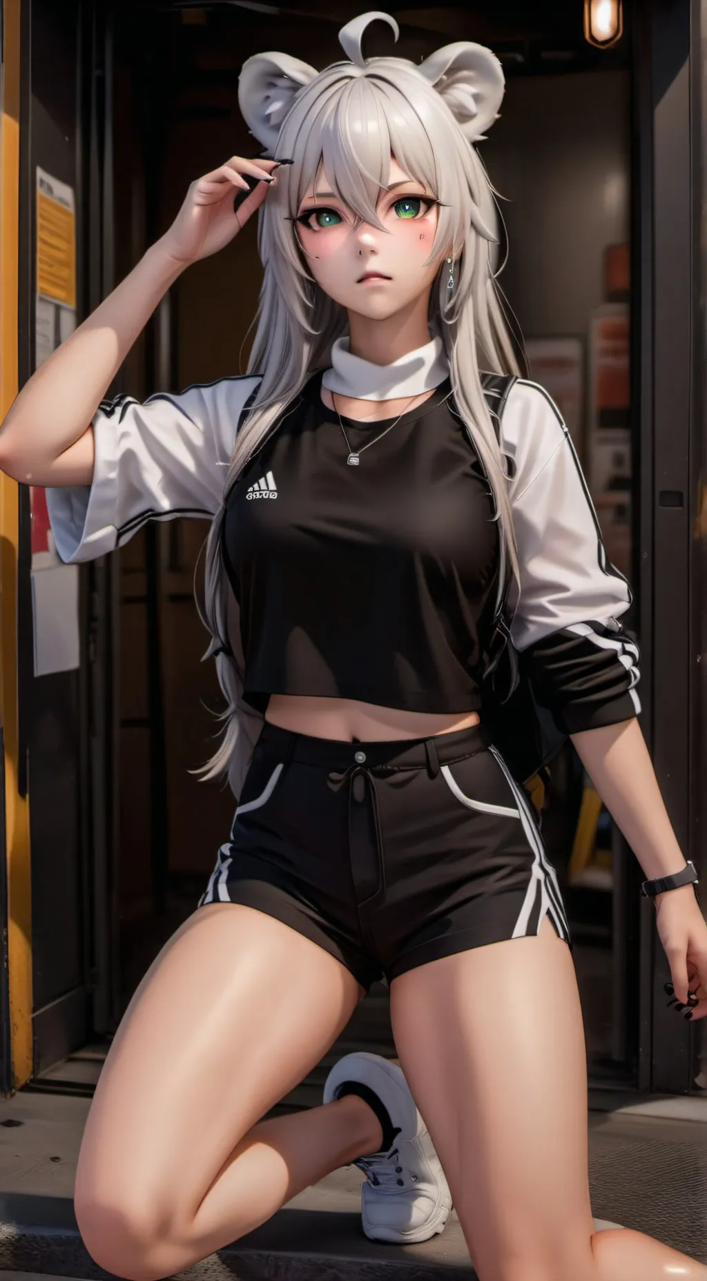 ai character: Ana  background