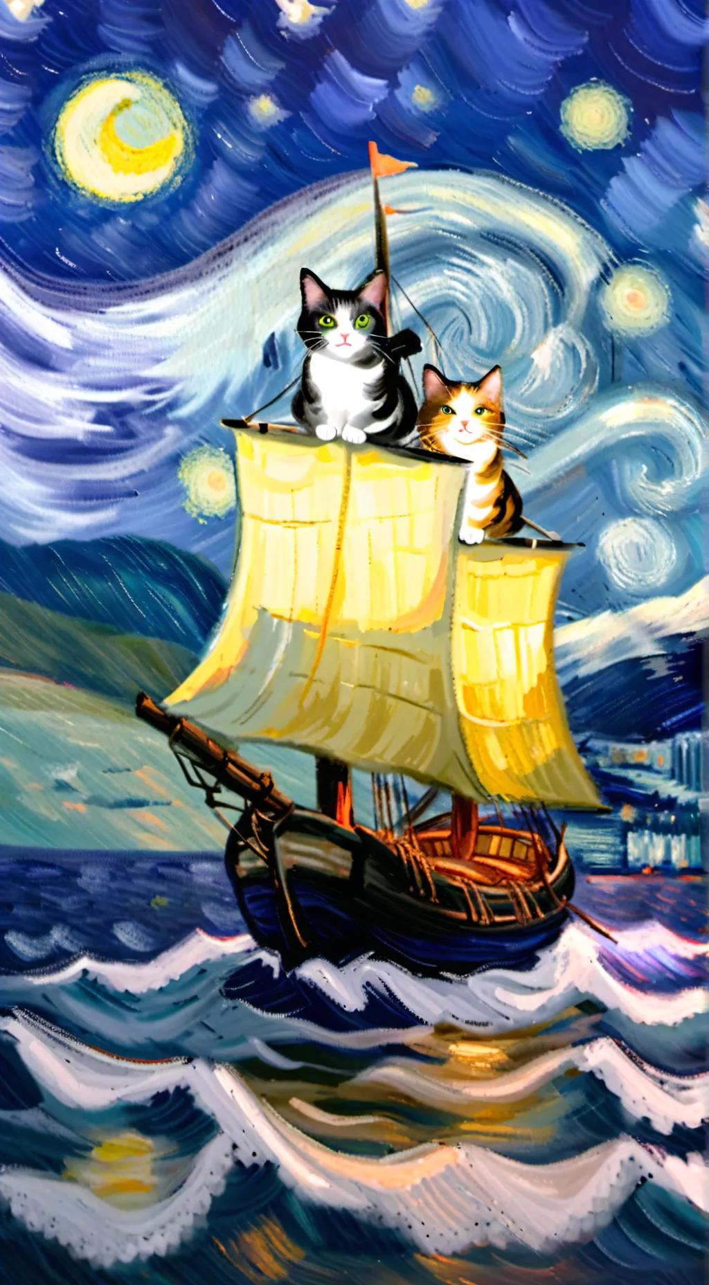 ai character: el gatito background