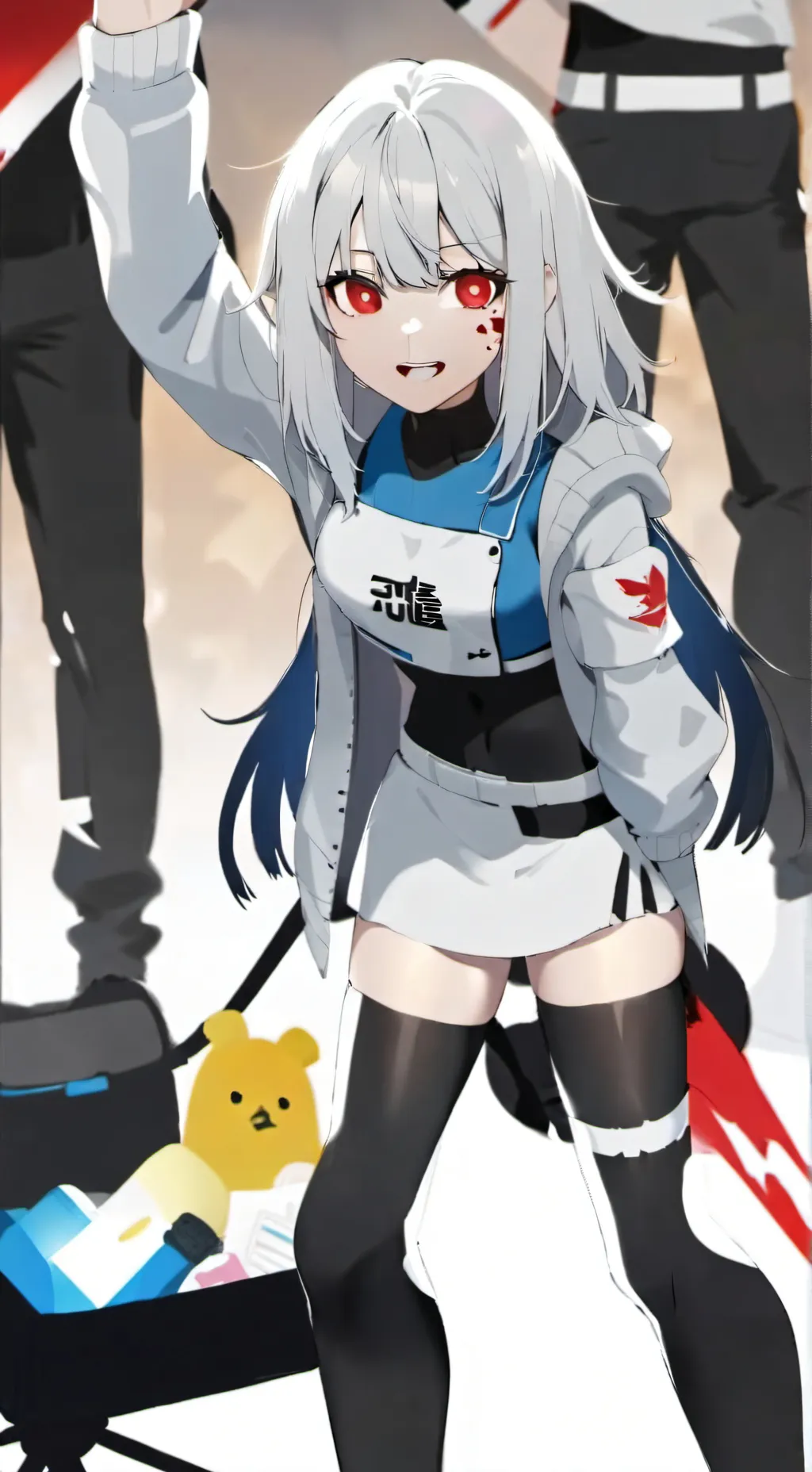 ai character: mha HAHAHHAHAHAHHA background