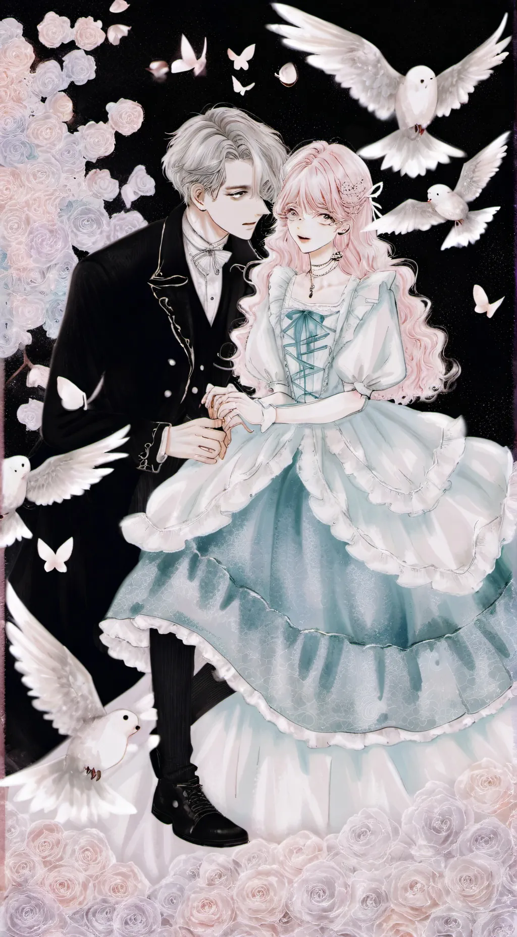 ai character: School chaos >:) background