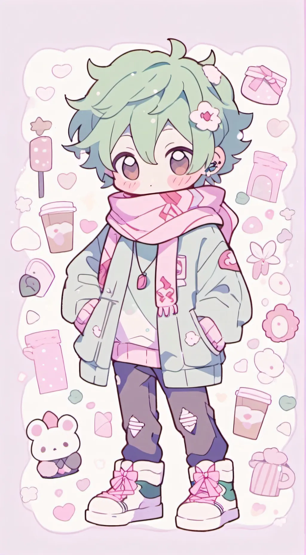 ai character: Sprout (dandys Wr) background