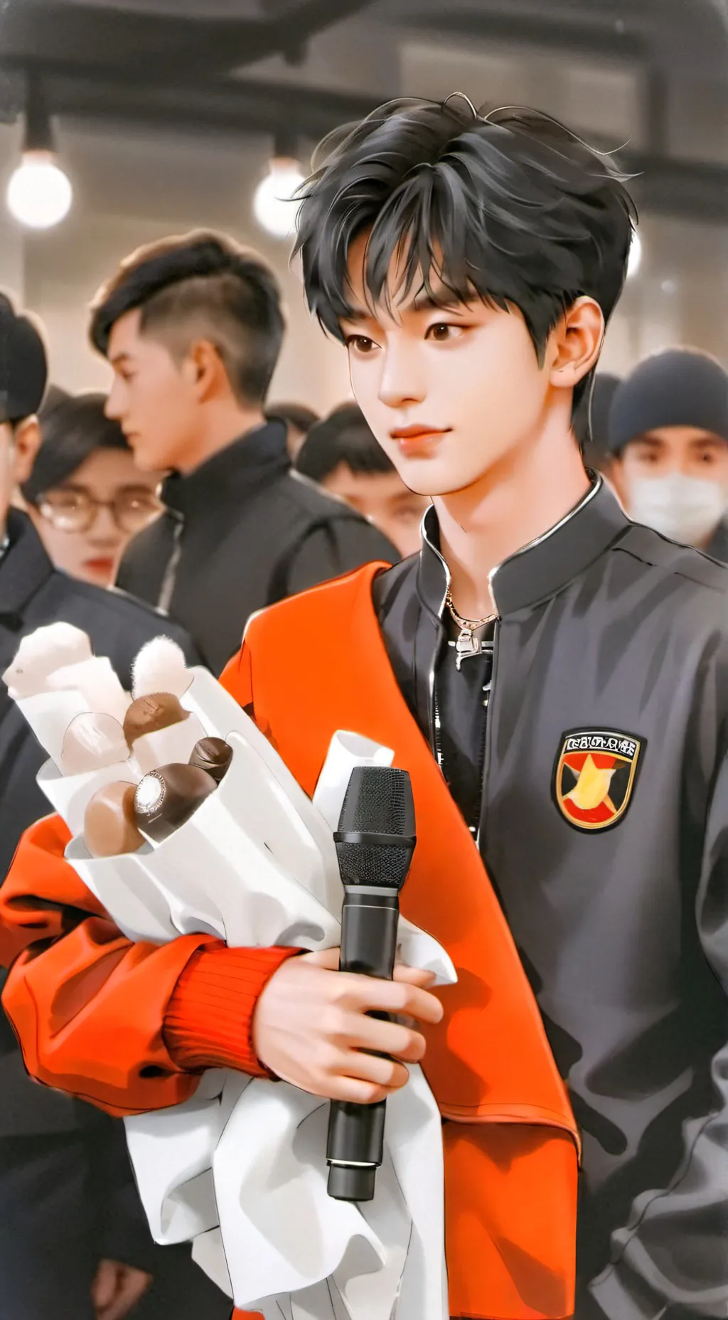 ai character: Heeseung  background