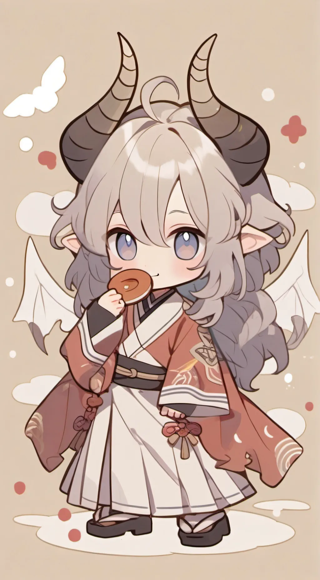 ai character: Demon slayer  background