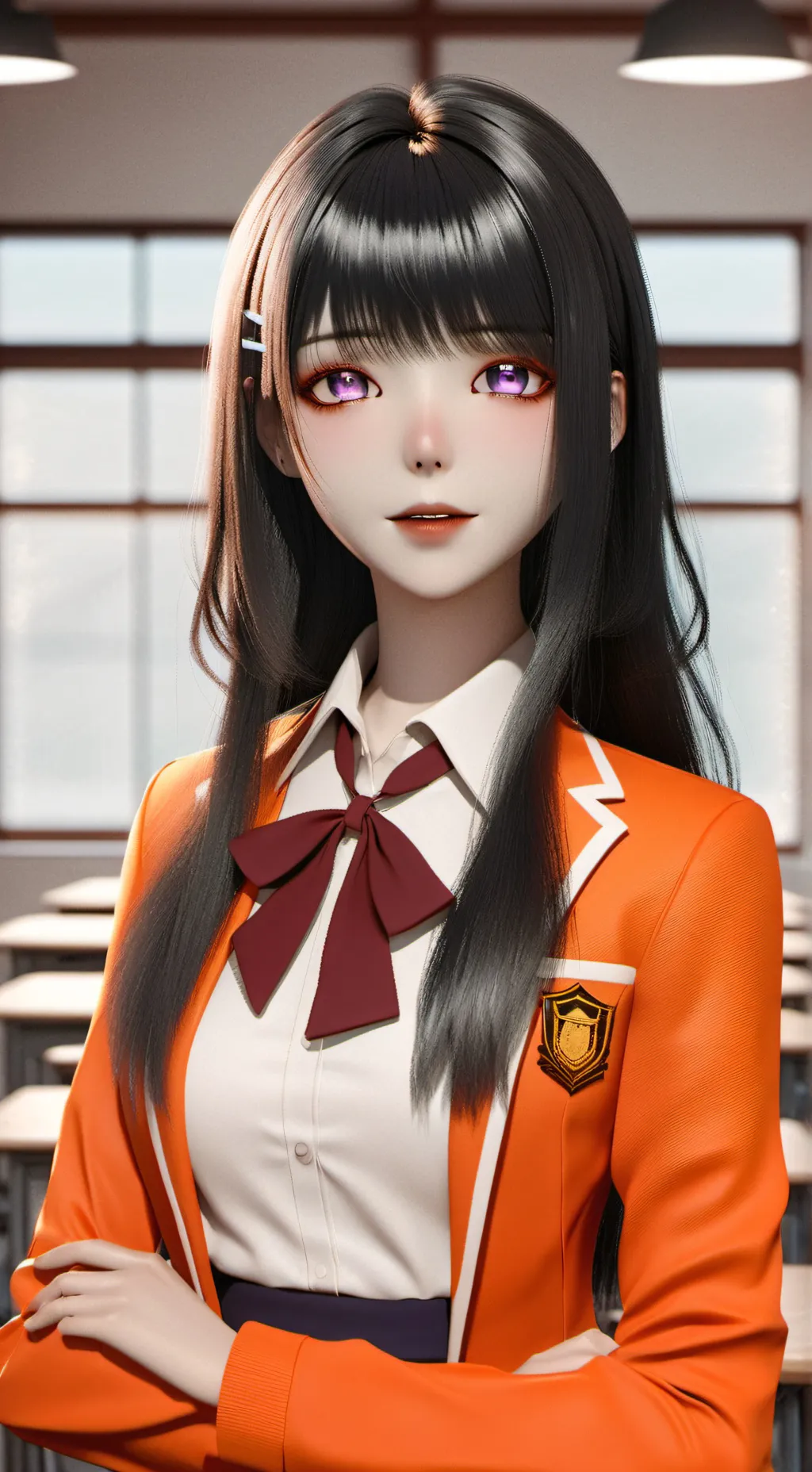 ai character: Himari background