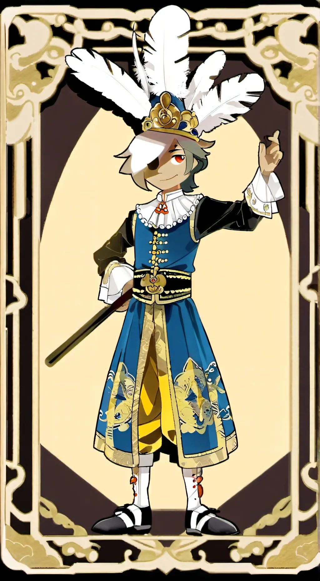 ai character: fantocio the great background