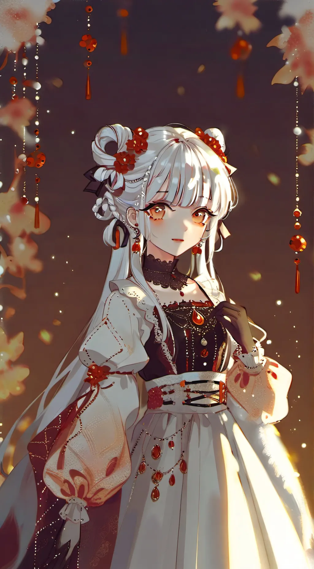 ai character: demon slayer fight background