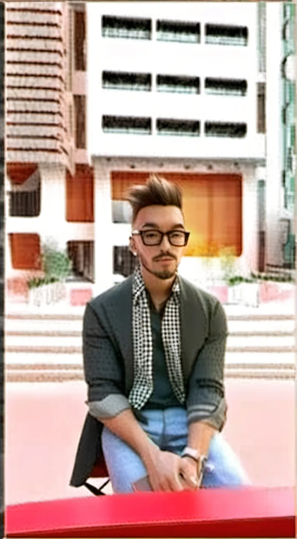 ai character: эдисон background