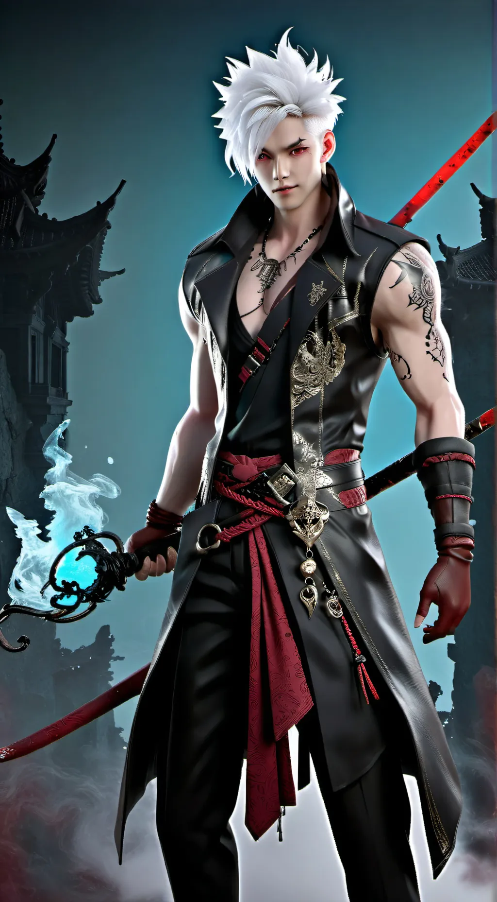 ai character: boys background