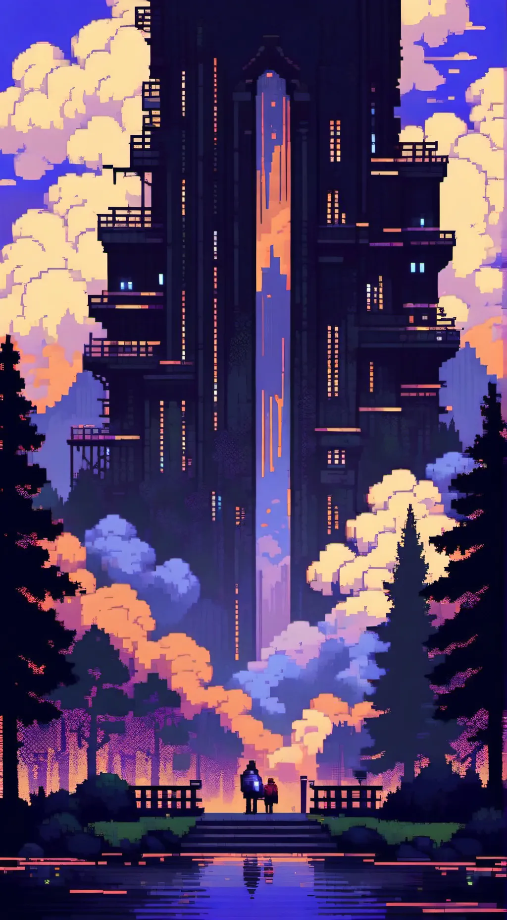 ai character: JJK X MHA background