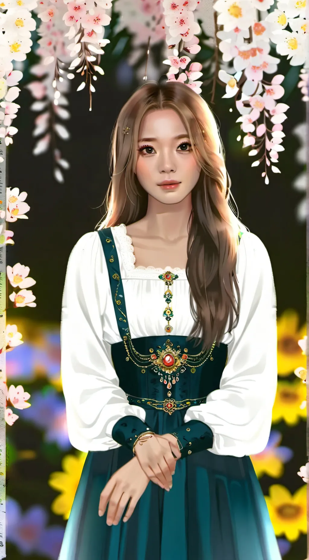 ai character: kiara background
