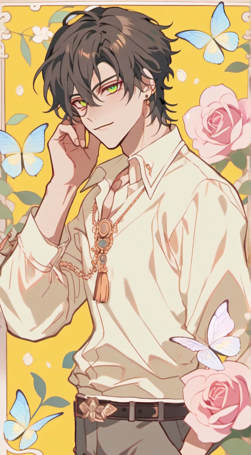 ai character: kaes background