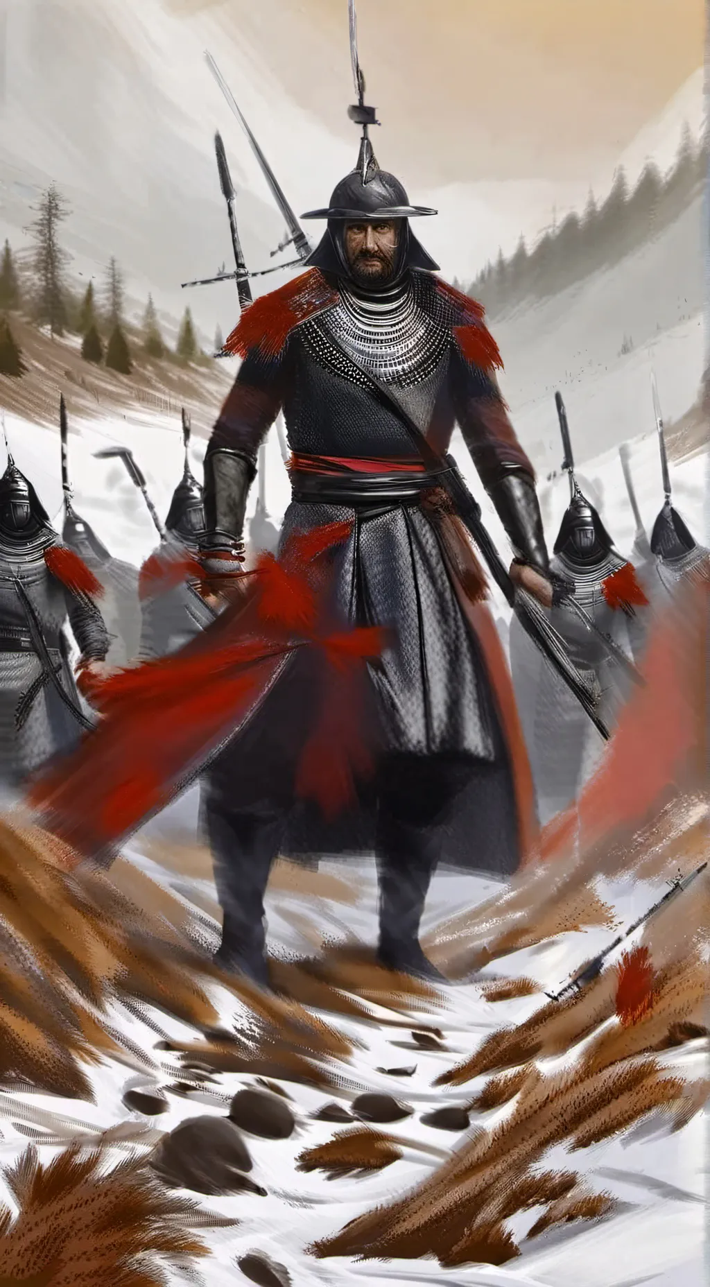 ai character: капитан background