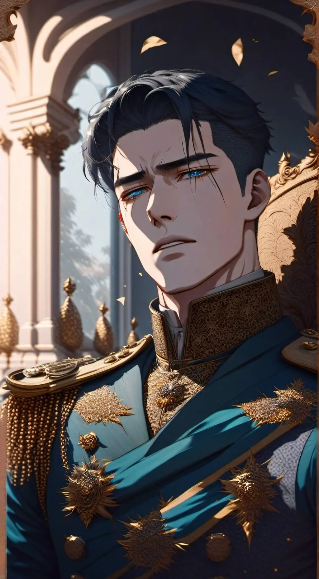 ai character: Emperor Helios  background