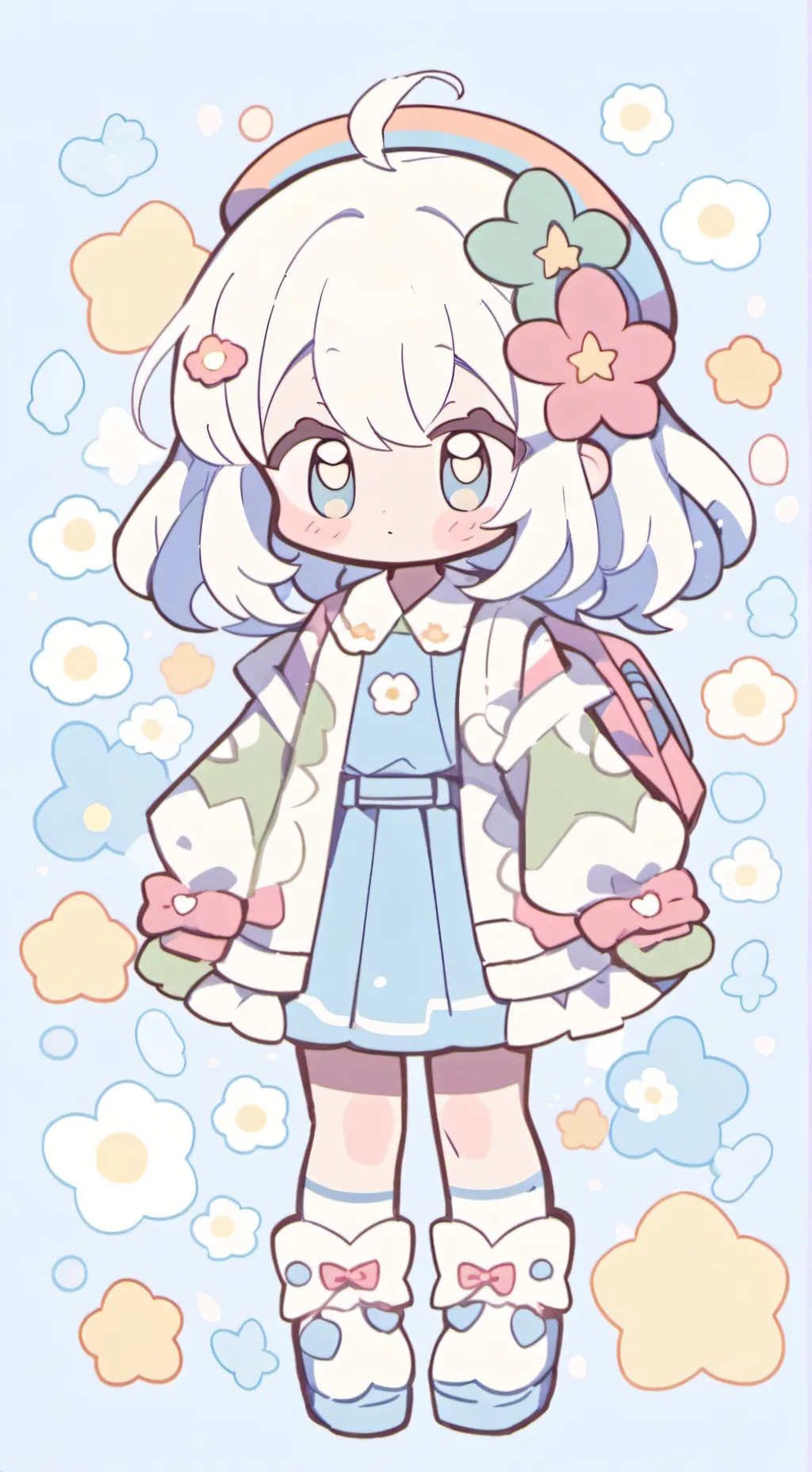 ai character: Dandy's world background