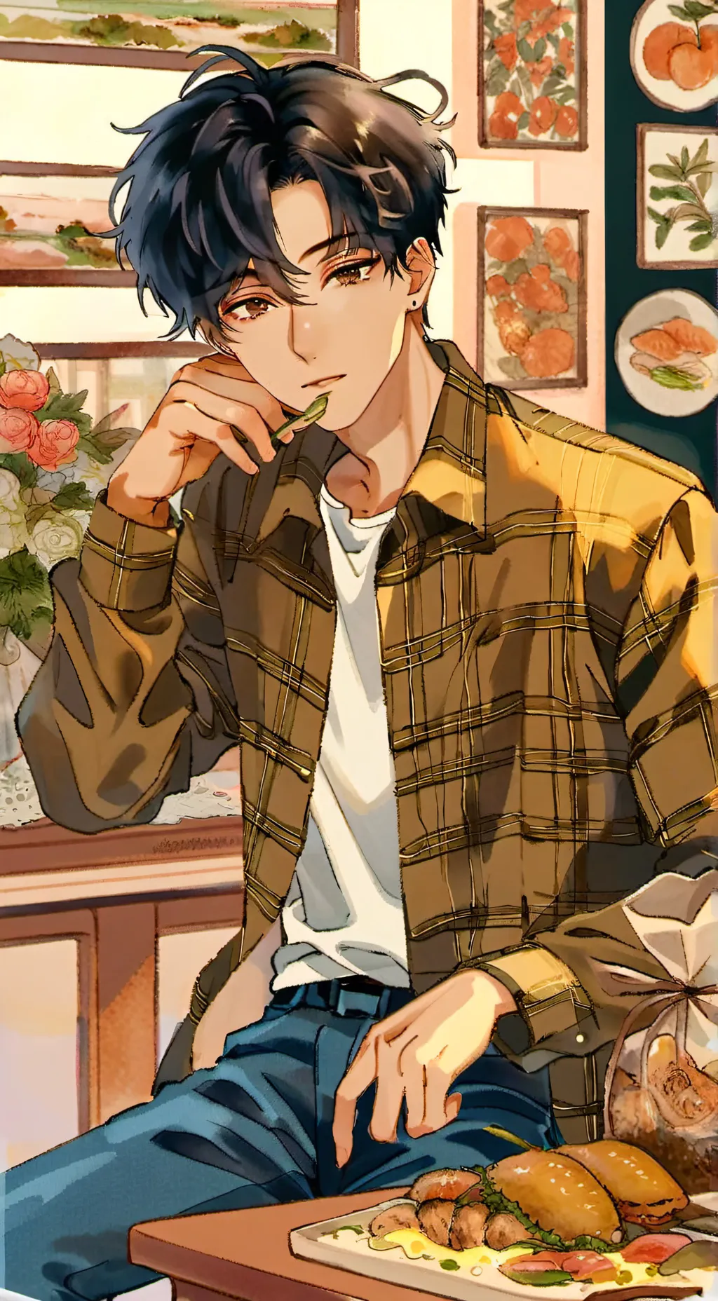 ai character: Min-ho background