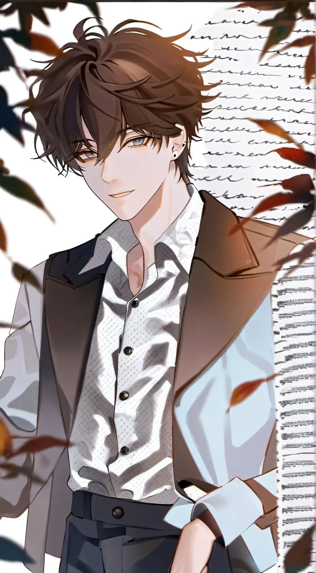 ai character: Gabriel(*^-^) background