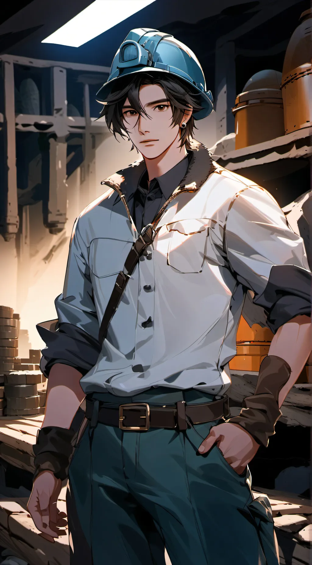 ai character: Orion background