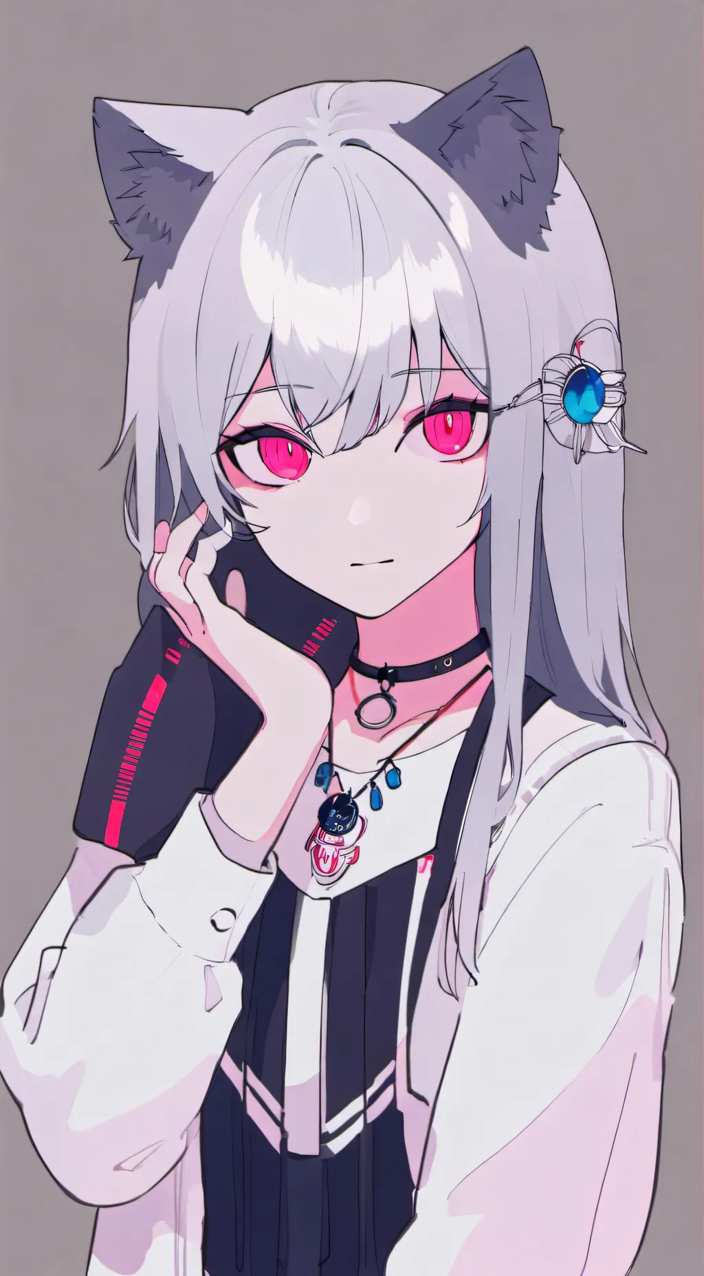 ai character: Aurora background