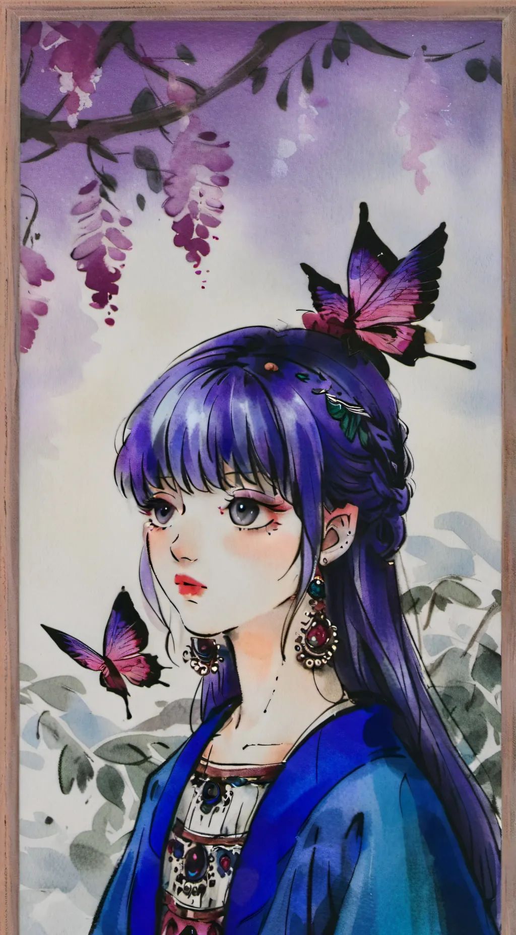 ai character: demon slayer × oc background