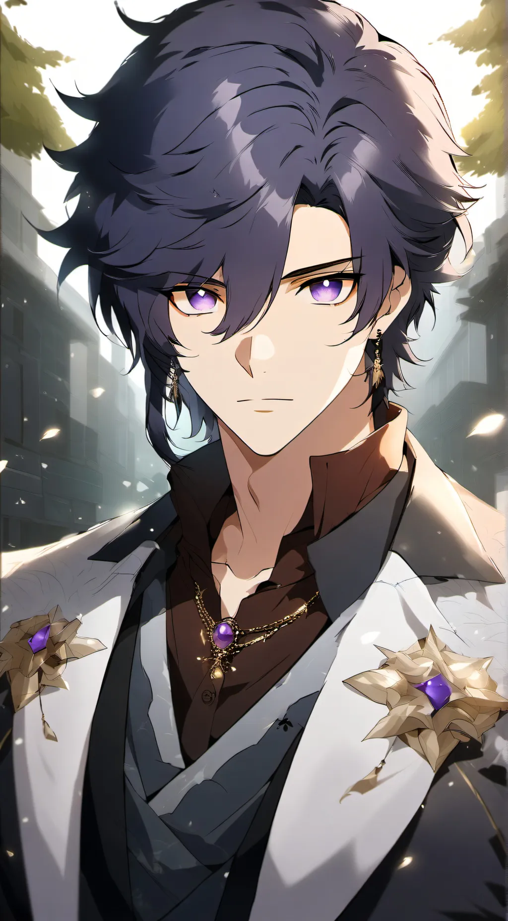 ai character: Arcane Gladio background