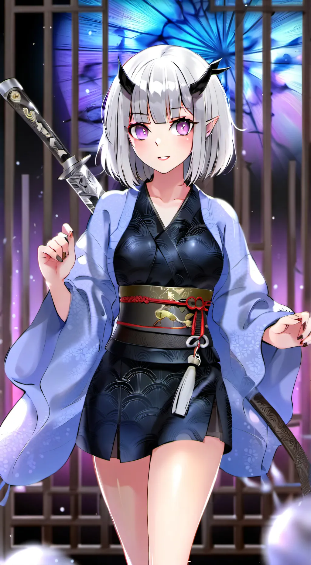 ai character: 杨若萱 background