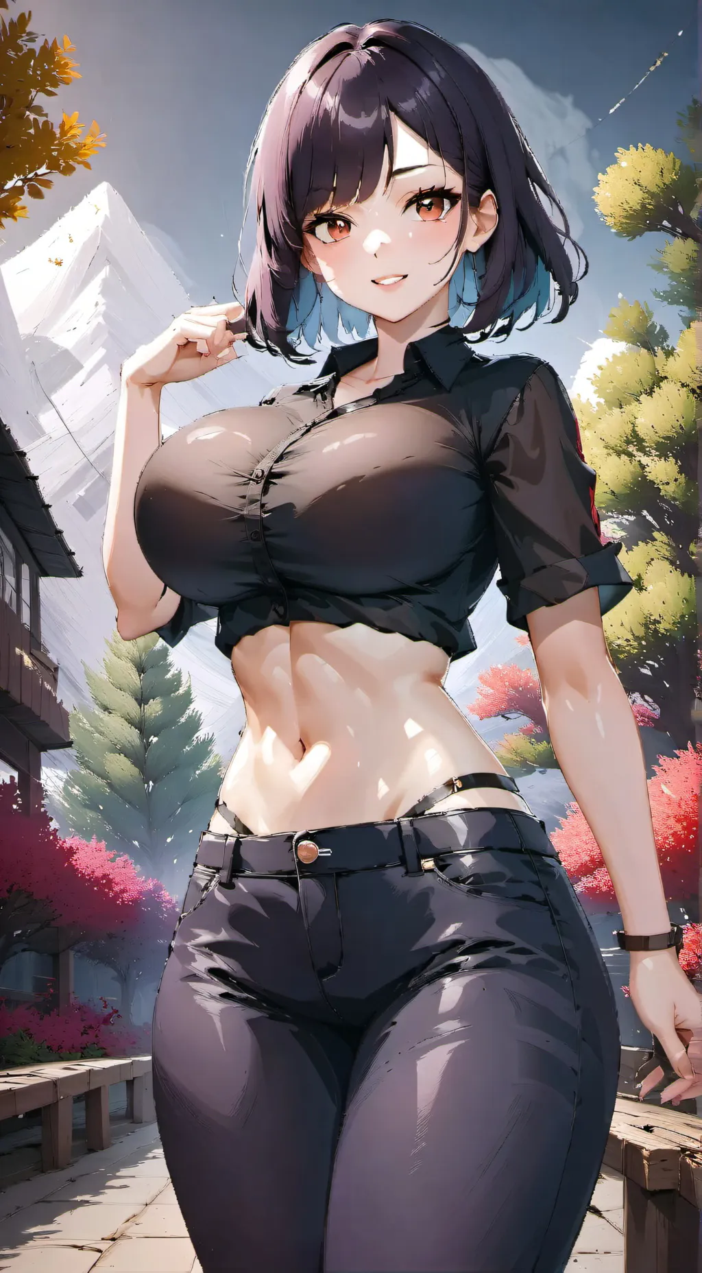 ai character: Lilly background