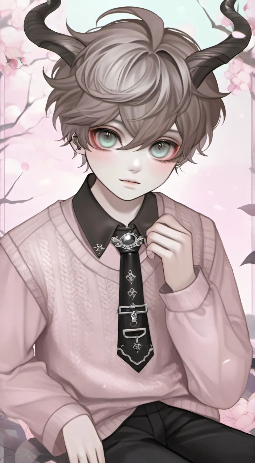 ai character: Asher  background