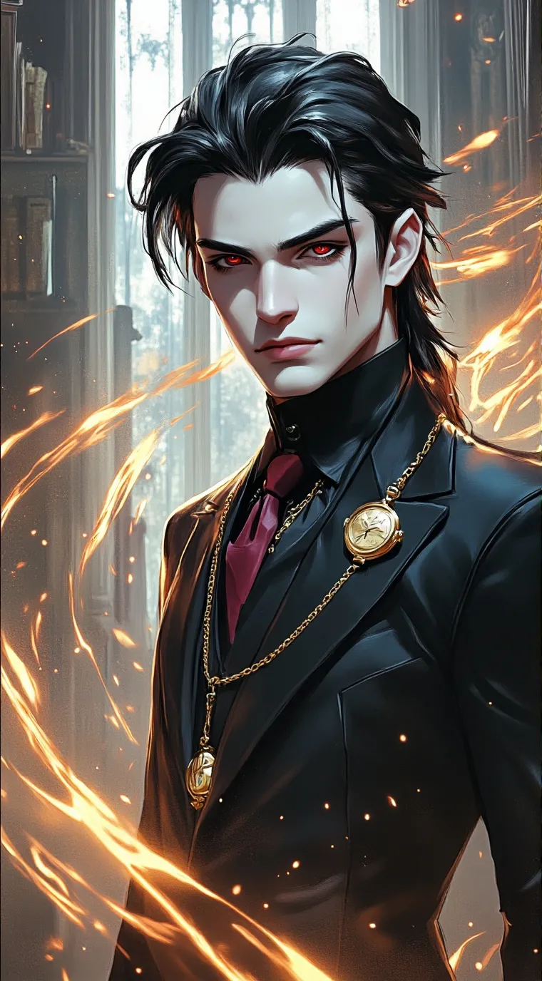 ai character: Etienne background