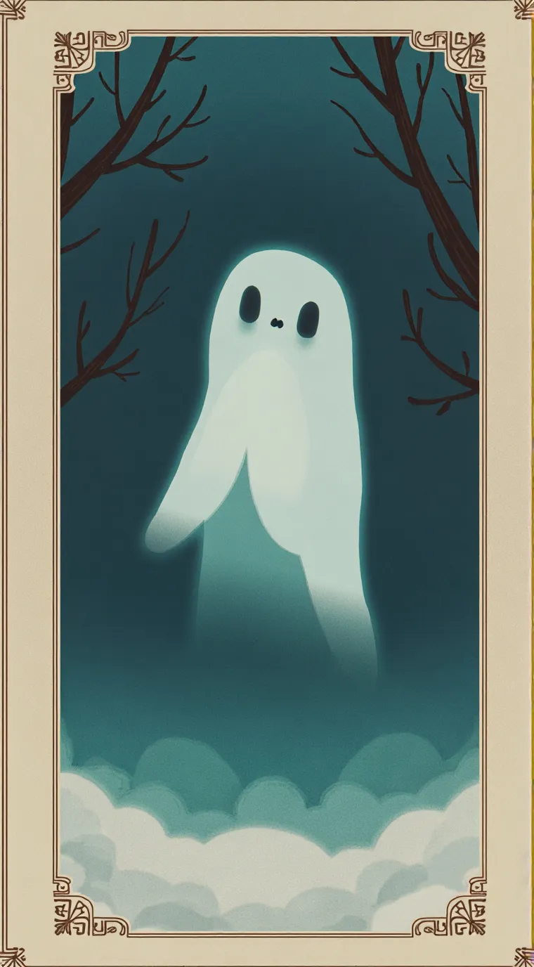ai character: little gost background