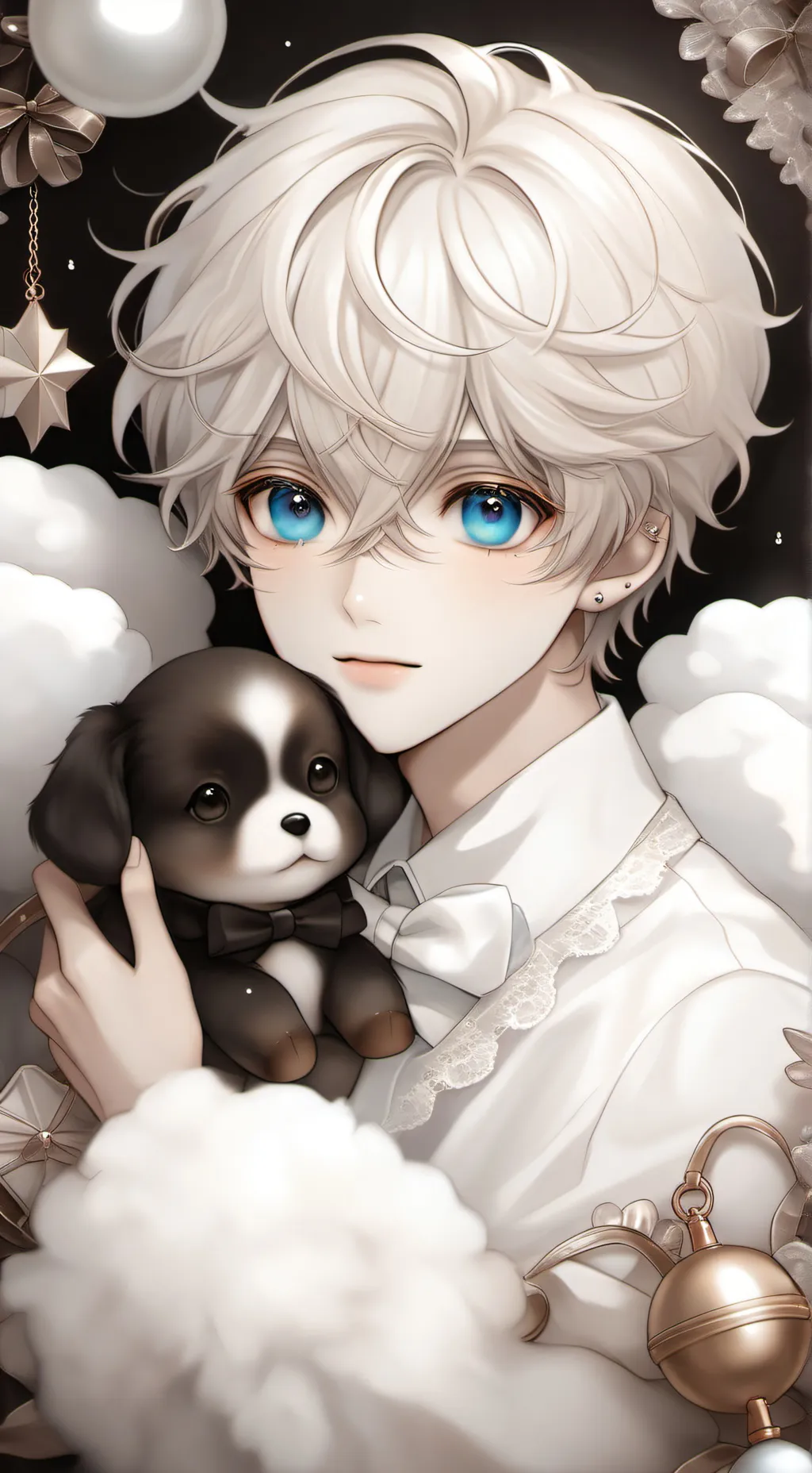 ai character: MHA and the dragon background