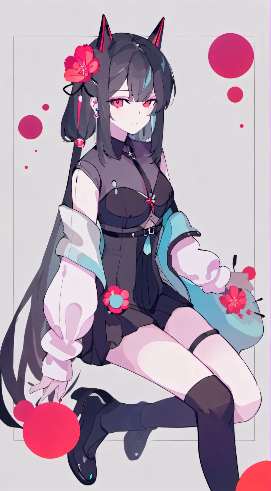 ai character: pomni  background