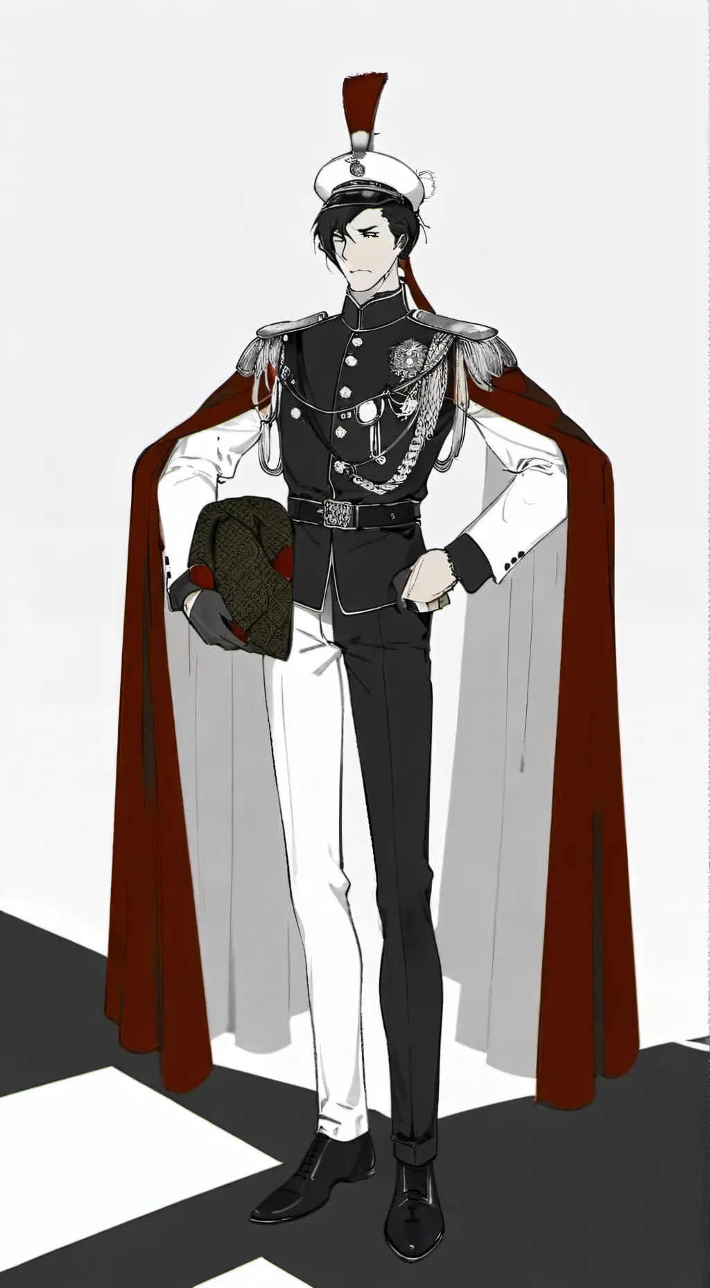 ai character: лейтена background