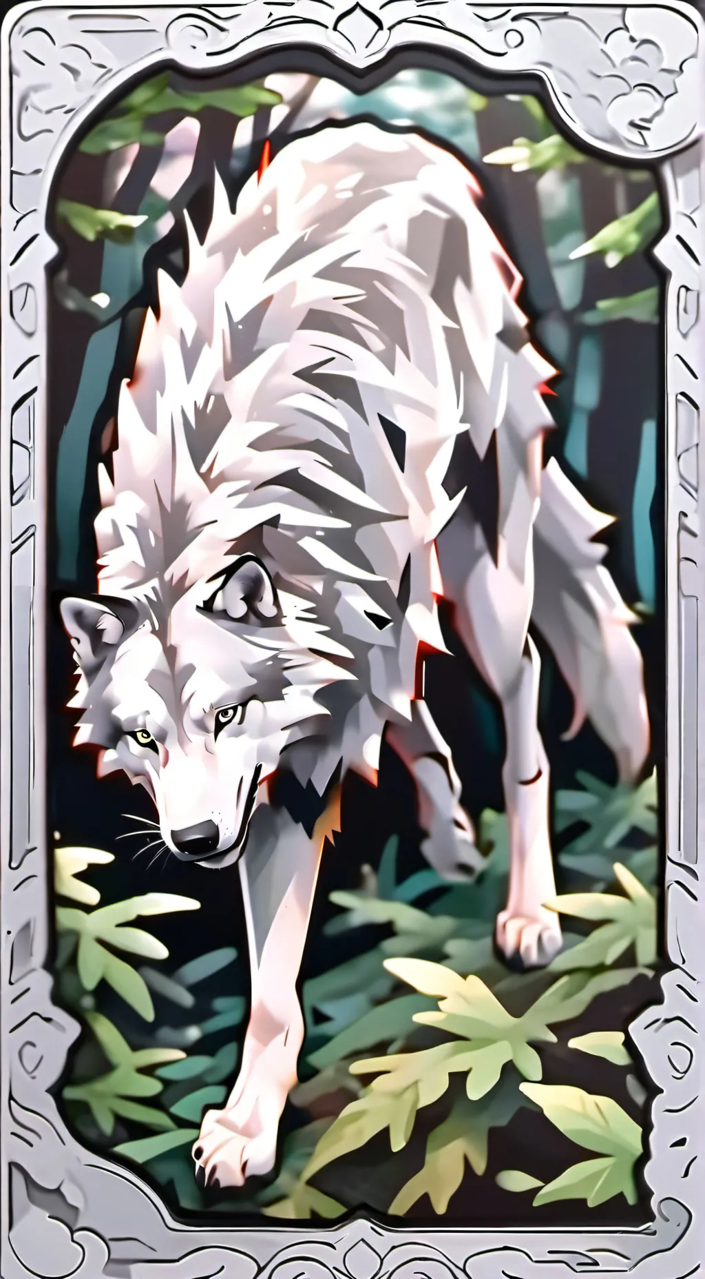 ai character: manada de lobos  background